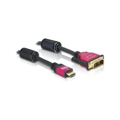 Cavo HDMI - DVI DeLOCK - 3m - HDMI a DVI-D Cavo HDMI - DVI DeLOCK - 3m - HDMI a DVI-D