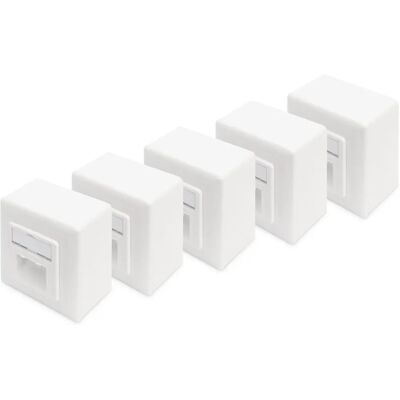 Digitus DN-9002/B5-N Wand RJ45 Steckdose - Abgeschirmt Cat. 5E Digitus DN-9002/B5-N Wand RJ45 Steckdose - Abgeschirmt Cat. 5E