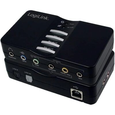 LogiLink - USB Sound Box - Dolby 7.1 - 8-Channel - USB Sound Box LogiLink - USB Sound Box - Dolby 7.1 - 8-Channel - USB Sound Box