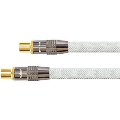Câble d’antenne Python GC-M2004 - Blanc, 3m, 120 dB, 75 Ohm - Publicité Câble d’antenne Python GC-M2004 - Blanc, 3m, 120 dB, 75 Ohm - Publicité