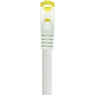Câble réseau Python Série 20m - Blanc, Cat7, S/FTP, RJ45 - Publicité Câble réseau Python Série 20m - Blanc, Cat7, S/FTP, RJ45 - Publicité