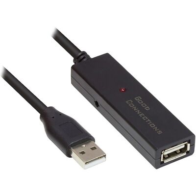 Good Connections 5m USB 2.0 Aktív hosszabbító kábel Good Connections 5m USB 2.0 Aktív hosszabbító kábel