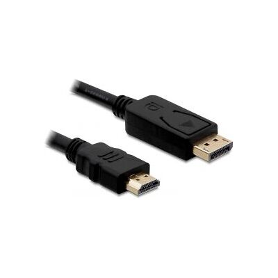 DeLOCK Kabel Displayport til HDMI 2m - Kabel DeLOCK Kabel Displayport til HDMI 2m - Kabel