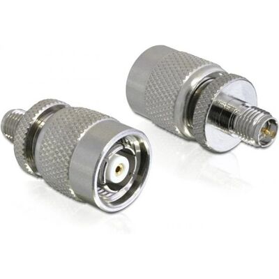 DeLOCK 88411 Conector de género RP-SMA a RP-TNC Plateado DeLOCK 88411 Conector de género RP-SMA a RP-TNC Plateado