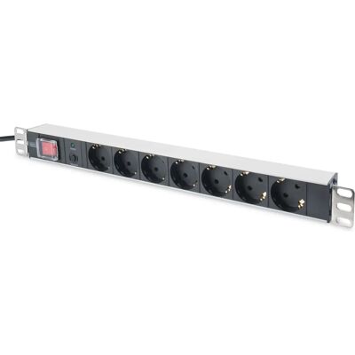 Digitus DN-95403 Protector contra sobretensión - 7 enchufes - 250V Digitus DN-95403 Protector contra sobretensión - 7 enchufes - 250V