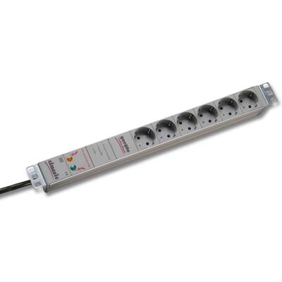 EFB Elektronik Protezione da Sovratensione - 6 Prese 250V - Grigio EFB Elektronik Protezione da Sovratensione - 6 Prese 250V - Grigio