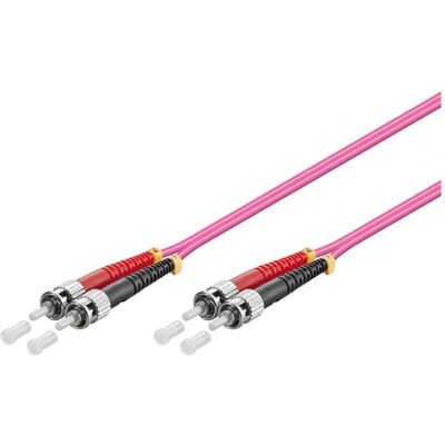 Alcasa 10m Lila Glasfaserkabel - OM4 Multimode Alcasa 10m Lila Glasfaserkabel - OM4 Multimode