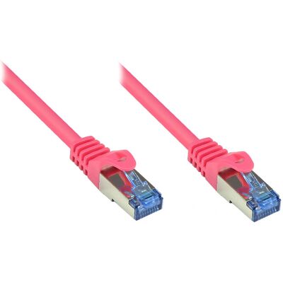 Alcasa Cat6a 1m Câble réseau - Haute vitesse S/FTP Magenta - Publicité Alcasa Cat6a 1m Câble réseau - Haute vitesse S/FTP Magenta - Publicité