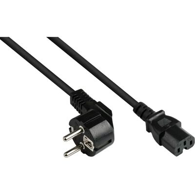 Alcasa P0150-S050 Kabel zasilający - Wtyczka E+F, C15, 5m Alcasa P0150-S050 Kabel zasilający - Wtyczka E+F, C15, 5m