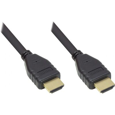Good Connections HDMI Cable 5m - Supports 4K UHD 60Hz - High-Quality Shielded Good Connections HDMI Cable 5m - Supports 4K UHD 60Hz - High-Quality Shielded