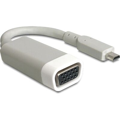 DeLOCK 65470 MicroHDMI VGA Adapter - 0,15 m Video Kabel DeLOCK 65470 MicroHDMI VGA Adapter - 0,15 m Video Kabel