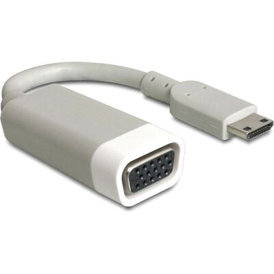 DeLOCK 65471 Video Kabeladapter - Mini HDMI VGA Weiß DeLOCK 65471 Video Kabeladapter - Mini HDMI VGA Weiß