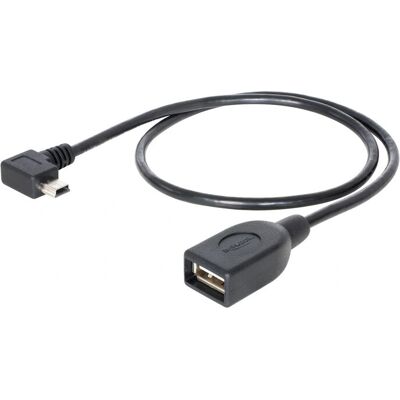 DeLOCK 83356 USB-Kabel - USB 2.0 Mini-USB A zu USB A - 0,5 m DeLOCK 83356 USB-Kabel - USB 2.0 Mini-USB A zu USB A - 0,5 m