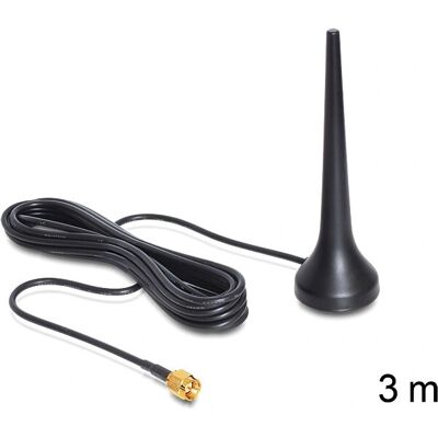 DeLOCK 88690 - Omnidirektionale Antenne - 2 dBi DeLOCK 88690 - Omnidirektionale Antenne - 2 dBi