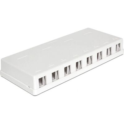 DeLOCK 86209 Steckdosenleiste - Weiß - 8 Ports DeLOCK 86209 Steckdosenleiste - Weiß - 8 Ports