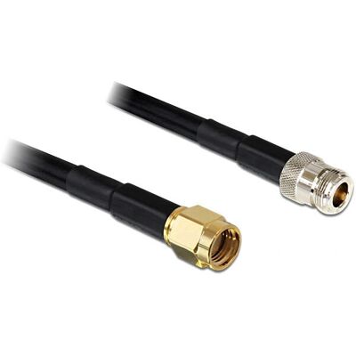 DeLOCK 88684 Koaxialkabel - RP-SMA Schwarz DeLOCK 88684 Koaxialkabel - RP-SMA Schwarz
