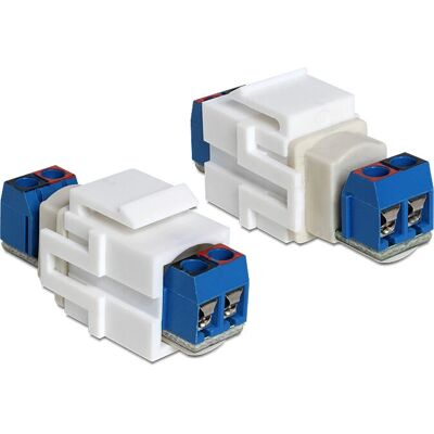 DeLOCK 86323 - Module de verrouillage - Bleu, Blanc - 41,9mm DeLOCK 86323 - Module de verrouillage - Bleu, Blanc - 41,9mm