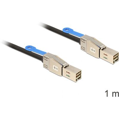 DeLOCK 83394 Mini SAS HD x 4 SFF 8644 Kabel - 1m DeLOCK 83394 Mini SAS HD x 4 SFF 8644 Kabel - 1m