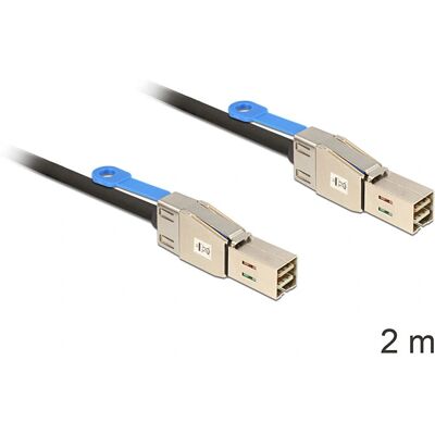 DeLOCK 83395 Mini SAS HD x 4 SCSI-Kabel - 2m - Schwarz DeLOCK 83395 Mini SAS HD x 4 SCSI-Kabel - 2m - Schwarz