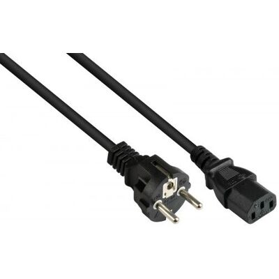 Alcasa P0030-S050 Strömkabel - E+F kontakt, C13 koppling Alcasa P0030-S050 Strömkabel - E+F kontakt, C13 koppling
