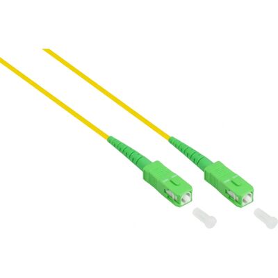 Alcasa LW-S900SASA Glasfaserkabel - 0,5 m, OS2, SC, Gelb Alcasa LW-S900SASA Glasfaserkabel - 0,5 m, OS2, SC, Gelb