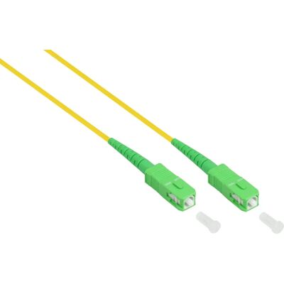 Alcasa LW-S902SASA Glasvezelkabel 2m SC FTTH Geel Alcasa LW-S902SASA Glasvezelkabel 2m SC FTTH Geel