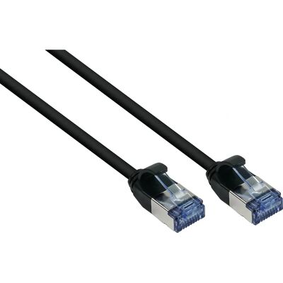 Good Connections GC 8060-HS020S U/FTP, Cat.6A, SlimLine, 2m, zwart - Ethernetkabel Good Connections GC 8060-HS020S U/FTP, Cat.6A, SlimLine, 2m, zwart - Ethernetkabel