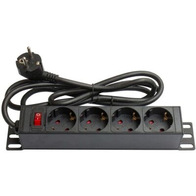 Alcasa GC-N0075 Strömskinne - 4 Uttag Alcasa GC-N0075 Strömskinne - 4 Uttag