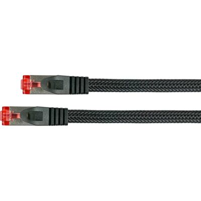 Câble réseau Python 8063PY-300S - 30m, Cat6, S/FTP, Noir - Publicité Câble réseau Python 8063PY-300S - 30m, Cat6, S/FTP, Noir - Publicité