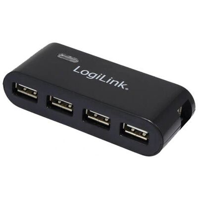 Hub USB LogiLink UA0085 - 4 porty - Czarny Hub USB LogiLink UA0085 - 4 porty - Czarny