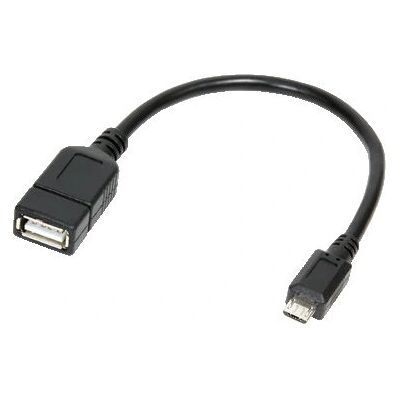 Kabel USB LogiLink AA0035 - Micro-USB B, USB A - 0,2 m - Czarny Kabel USB LogiLink AA0035 - Micro-USB B, USB A - 0,2 m - Czarny