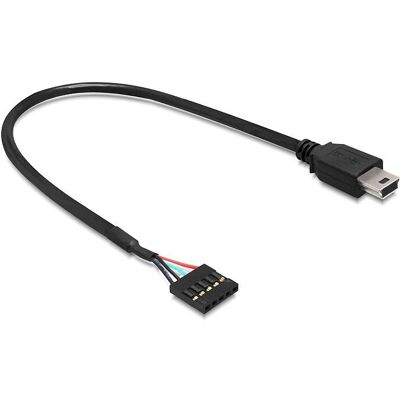 DeLOCK 83170 USB 2.0 Mini-USB B Kabel Schwarz DeLOCK 83170 USB 2.0 Mini-USB B Kabel Schwarz