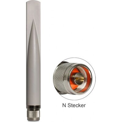 DeLOCK 88452 hálózati antenna - N típus, 2,5 dBi, Ominidireziós DeLOCK 88452 hálózati antenna - N típus, 2,5 dBi, Ominidireziós