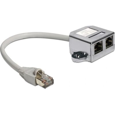 DeLOCK 65177 - Netzwerkkabel - Grau DeLOCK 65177 - Netzwerkkabel - Grau