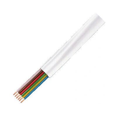 LogiLink CM06W Câble Téléphone - 100m Blanc LogiLink CM06W Câble Téléphone - 100m Blanc