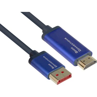 Alcasa 4860-SF050B Video Kabeladapter - 5 m DisplayPort HDMI Blau Alcasa 4860-SF050B Video Kabeladapter - 5 m DisplayPort HDMI Blau