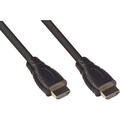 Alcasa 4520-005 HDMI Kabel - 4K UHD 60Hz, 0,5 m, Goud Contacten Alcasa 4520-005 HDMI Kabel - 4K UHD 60Hz, 0,5 m, Goud Contacten