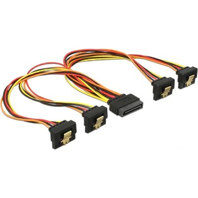 Delock Stromverteiler - 15cm SATA Stromkabel - Mehrfarbig Delock Stromverteiler - 15cm SATA Stromkabel - Mehrfarbig