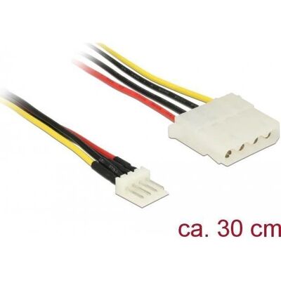 Delock 4-Pin Innere Stromversorgung - 5/12V - 30cm Delock 4-Pin Innere Stromversorgung - 5/12V - 30cm