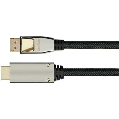 Alcasa GC-M0220 Video Kabeladapter - 10 m DisplayPort HDMI Schwarz Alcasa GC-M0220 Video Kabeladapter - 10 m DisplayPort HDMI Schwarz