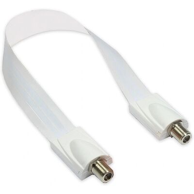 Alcasa F 53.5cm coaxial cable - Coaxial cable, White Alcasa F 53.5cm coaxial cable - Coaxial cable, White