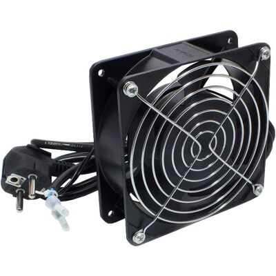 Alcasa GC-N0102 Ventilateur de Rack en Métal - 120mm, Noir - Publicité Alcasa GC-N0102 Ventilateur de Rack en Métal - 120mm, Noir - Publicité
