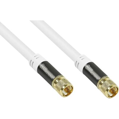 Good Connections GC M2084 - Câble d'antenne flexible 3m - TV satellite - Publicité Good Connections GC M2084 - Câble d'antenne flexible 3m - TV satellite - Publicité