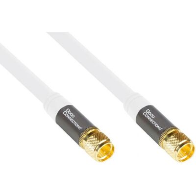 Alcasa GC-M2088 Câble coaxial - 15m Blanc Haute Bouclo - Publicité Alcasa GC-M2088 Câble coaxial - 15m Blanc Haute Bouclo - Publicité