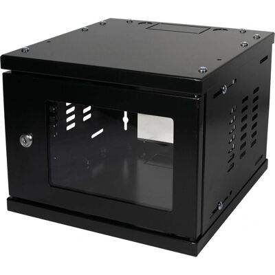 LogiLink W06Z33B Wandmontiertes Rack 4U - Rack-Gehäuse LogiLink W06Z33B Wandmontiertes Rack 4U - Rack-Gehäuse