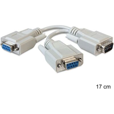 DeLOCK 65403 Seriell Kabel - Gränssnitt Adapter 0,17m DeLOCK 65403 Seriell Kabel - Gränssnitt Adapter 0,17m
