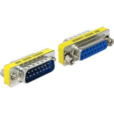 DeLOCK 65481 Changeur de genre VGA - Adaptateur de câble VGA - Publicité DeLOCK 65481 Changeur de genre VGA - Adaptateur de câble VGA - Publicité