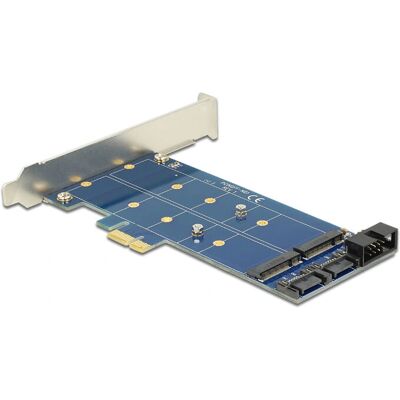 DeLOCK 89374 Tarjeta de interfaz - PCIe, SATA, USB 3.0 DeLOCK 89374 Tarjeta de interfaz - PCIe, SATA, USB 3.0