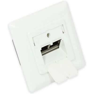 Alcasa GC-N0024 - Netzwerkdose 2xRJ45 - Signalweiß - Kategorie 6 Alcasa GC-N0024 - Netzwerkdose 2xRJ45 - Signalweiß - Kategorie 6