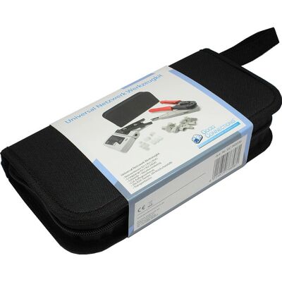Testeur de Câbles Réseau Gris Alcasa - Kit Outils 6-en-1 - Publicité Testeur de Câbles Réseau Gris Alcasa - Kit Outils 6-en-1 - Publicité